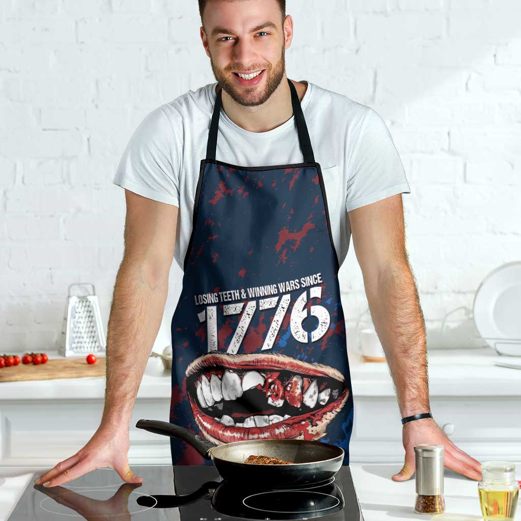USA Ice Hockey Apron Losing Teeth and Winning Wars Since 1776