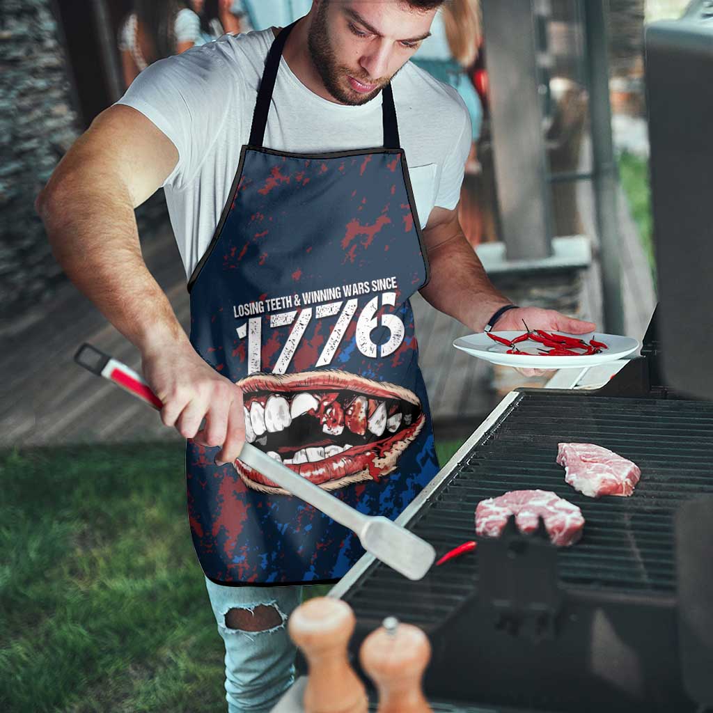 USA Ice Hockey Apron Losing Teeth and Winning Wars Since 1776