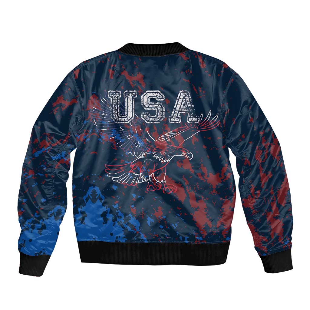 USA Ice Hockey Bomber Jacket Losing Teeth and Winning Wars Since 1776