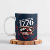 USA Ice Hockey Ceramic Mug Losing Teeth and Winning Wars Since 1776