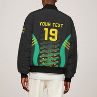 Custom Afro-Jamaicans Football Bomber Jacket Reggae Boyz Tribal Glory