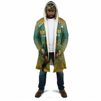 Custom South Africa Rugby Cloak Go Springboks Mascot Champion