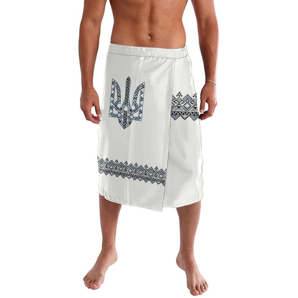 Ukraine Vyshyvanka Inspired Lavalava Ukrainian Trident Folk Embroidery Motif Pattern
