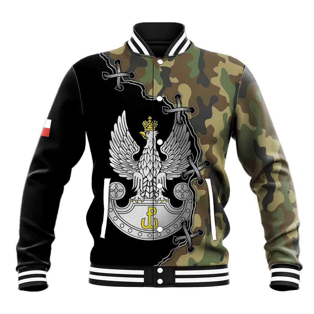 Poland Home Army Baseball Jacket Armia Krajowa Military Eagle