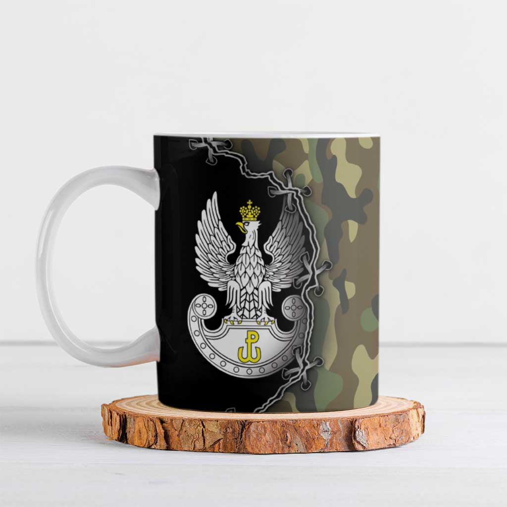 Poland Home Army Ceramic Mug Armia Krajowa Military Eagle