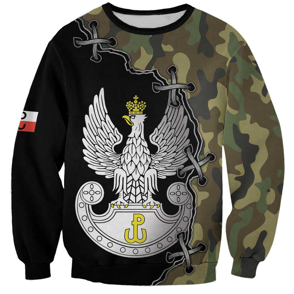 Poland Home Army Sweatshirt Armia Krajowa Military Eagle