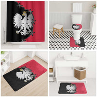 Poland White Eagle Bathroom Set Polish National Coat of Arms Design