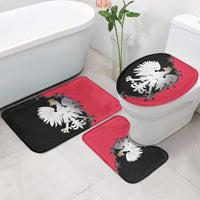 Poland White Eagle Bathroom Set Polish National Coat of Arms Design