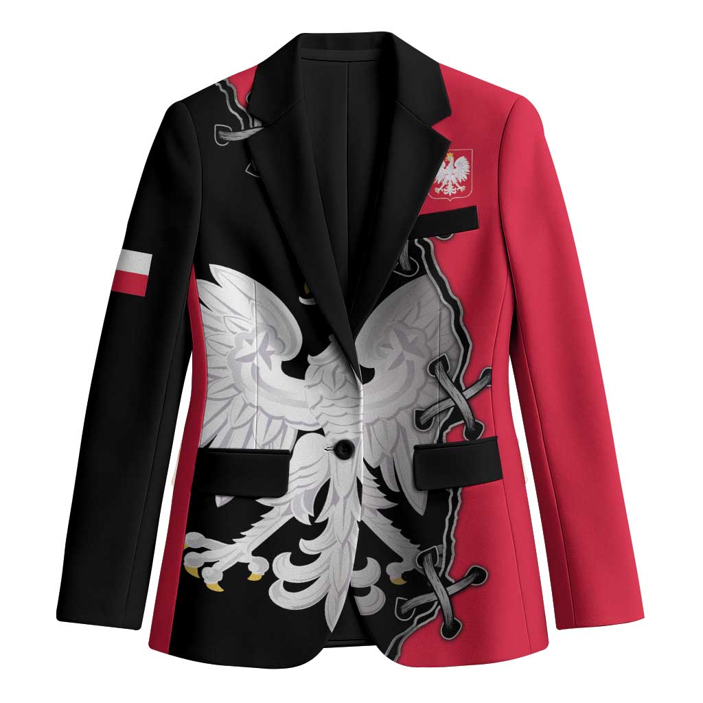 Poland White Eagle Blazer Polish National Coat of Arms Design