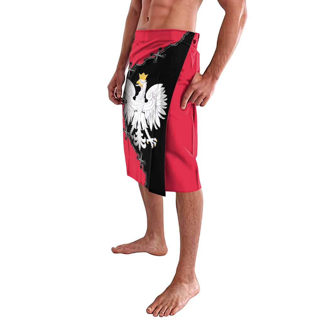 Poland White Eagle Lavalava Polish National Coat of Arms Design