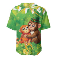 Punch The Monkey St Patrick’s Day Baseball Jersey Lucky Baby Monkey