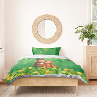 Punch The Monkey St Patrick’s Day Bedding Set Lucky Baby Monkey