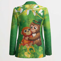 Punch The Monkey St Patrick’s Day Blazer Lucky Baby Monkey