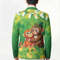 Punch The Monkey St Patrick’s Day Blazer Lucky Baby Monkey