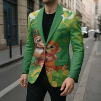 Punch The Monkey St Patrick’s Day Blazer Lucky Baby Monkey