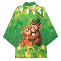 Punch The Monkey St Patrick’s Day Kimono Lucky Baby Monkey