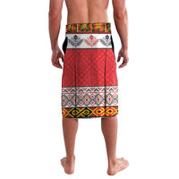 Personalized Romania Christmas Lavalava Romanian Folk Mask - Wonder Print Shop