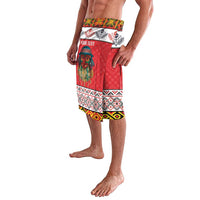 Personalized Romania Christmas Lavalava Romanian Folk Mask - Wonder Print Shop