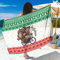 Italy Christmas Sarong La Befana Riding Bicycle