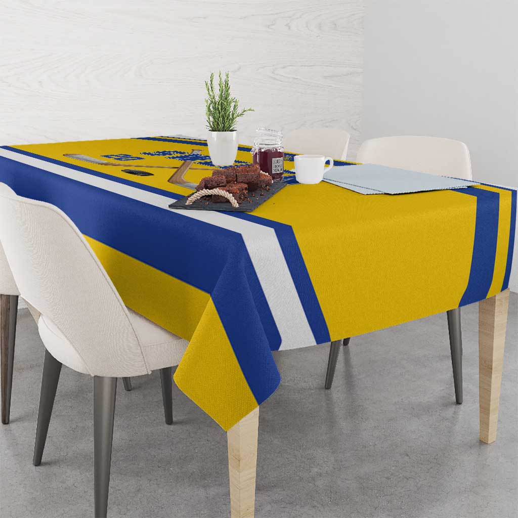 Sweden Ice Hockey Tablecloth Go Tre Kronor Champions