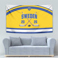 Sweden Ice Hockey Tapestry Go Tre Kronor Champions