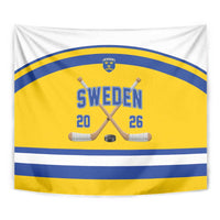 Sweden Ice Hockey Tapestry Go Tre Kronor Champions