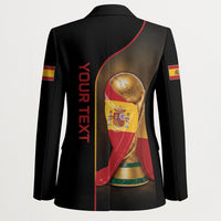 Personalized Spain Football 2026 Blazer Trophy Flag Pride Art