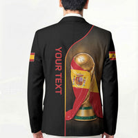 Personalized Spain Football 2026 Blazer Trophy Flag Pride Art