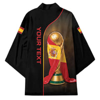 Personalized Spain Football 2026 Kimono Trophy Flag Pride Art