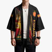 Personalized Spain Football 2026 Kimono Trophy Flag Pride Art