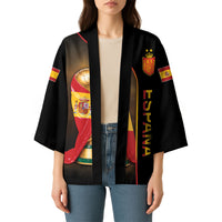 Personalized Spain Football 2026 Kimono Trophy Flag Pride Art