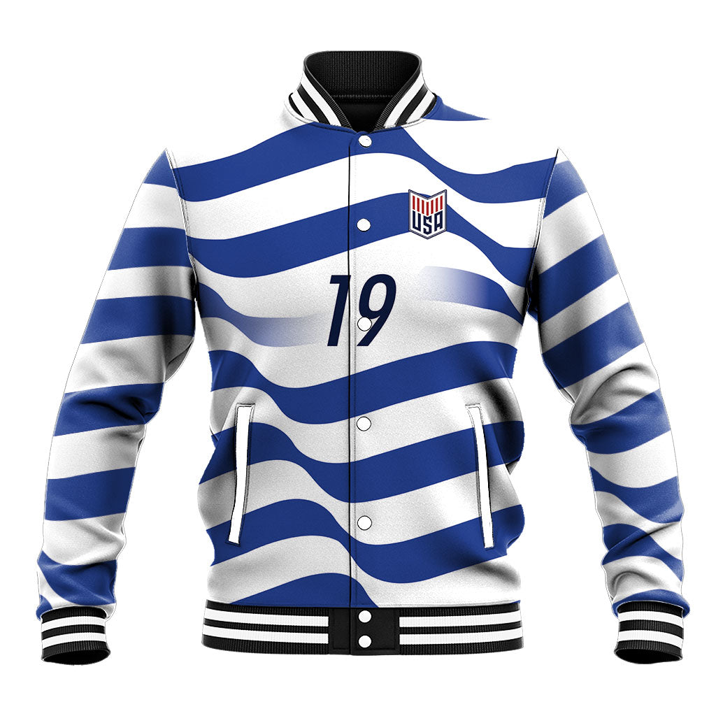 Custom World Football 2026 USA Baseball Jacket Stars Stripes Football Supporter