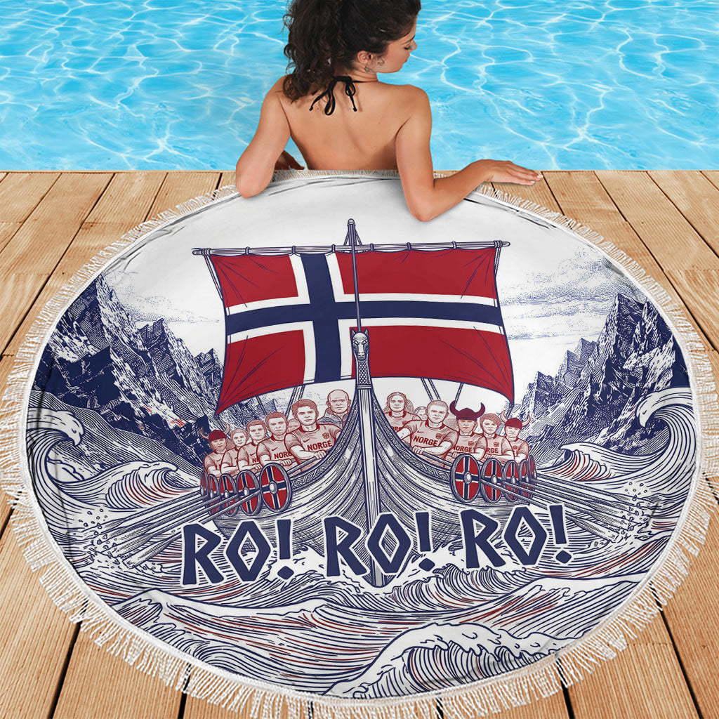 Norway Football Beach Blanket Ro Ro Ro Viking Glory