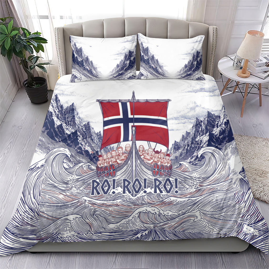 Norway Football Bedding Set Ro Ro Ro Viking Glory
