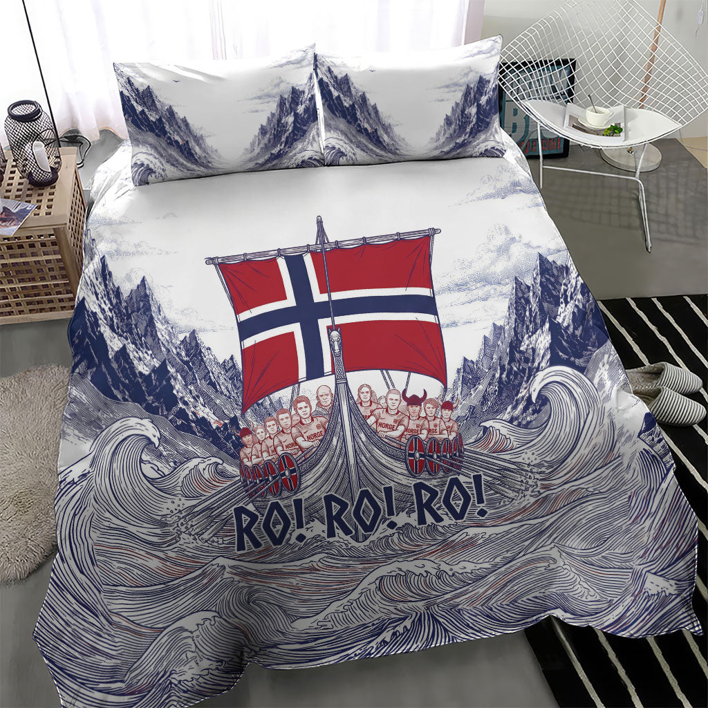 Norway Football Bedding Set Ro Ro Ro Viking Glory