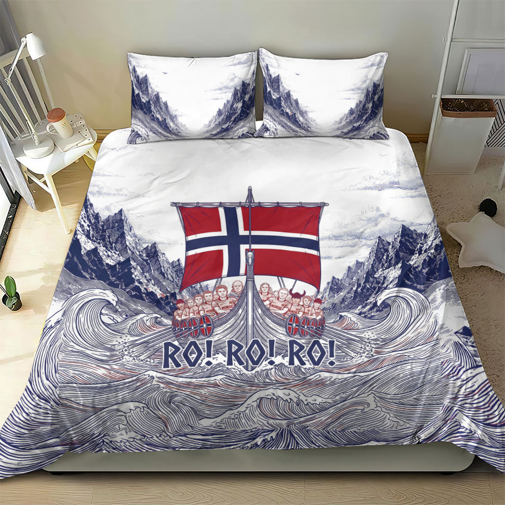 Norway Football Bedding Set Ro Ro Ro Viking Glory