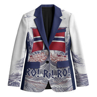 Custom Norway Football Blazer Ro Ro Ro Viking Glory