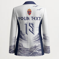 Custom Norway Football Blazer Ro Ro Ro Viking Glory