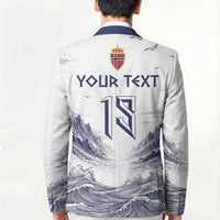 Custom Norway Football Blazer Ro Ro Ro Viking Glory