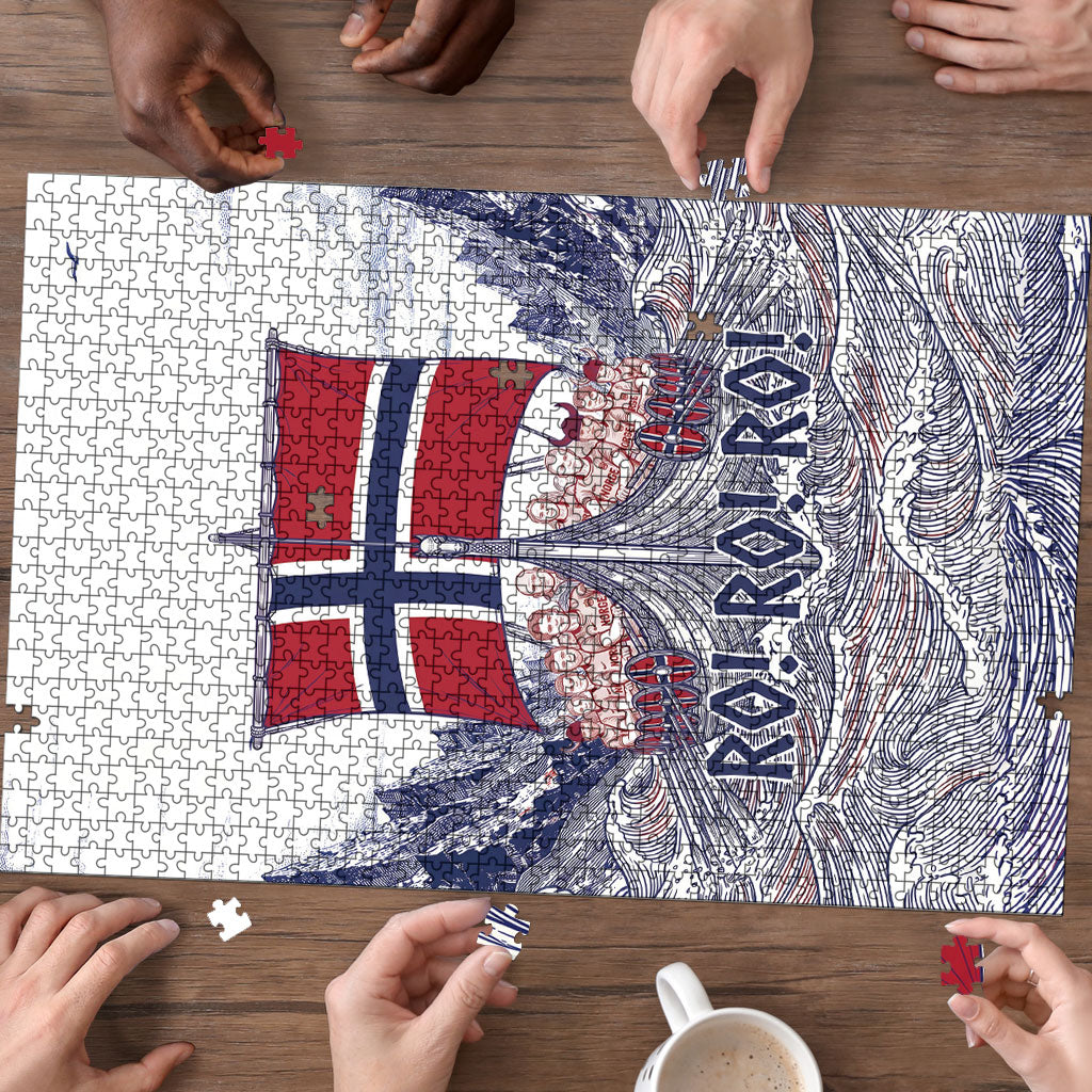 Norway Football Puzzle Ro Ro Ro Viking Glory