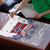Norway Football Puzzle Ro Ro Ro Viking Glory