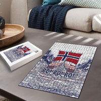 Norway Football Puzzle Ro Ro Ro Viking Glory