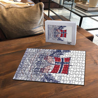 Norway Football Puzzle Ro Ro Ro Viking Glory