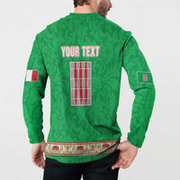 Personalized Italy Umbria Button Sweatshirt Flag Style LT19