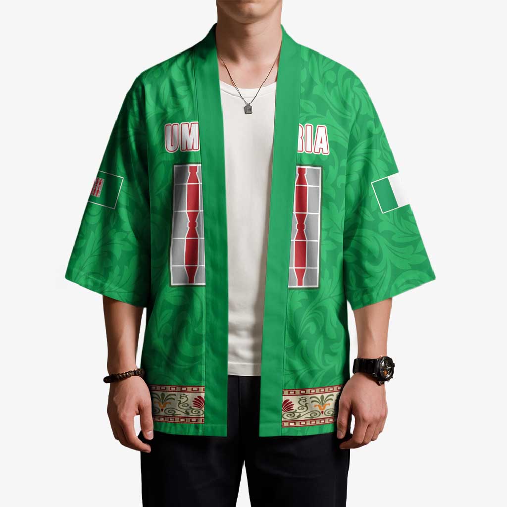Personalized Italy Umbria Kimono Flag Style LT19
