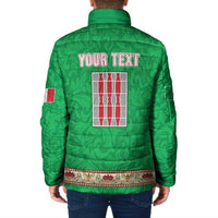 Personalized Italy Umbria Padded Jacket Flag Style LT19
