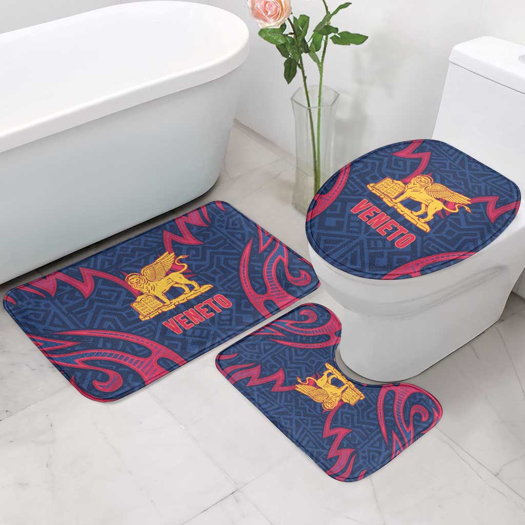 Italy Veneto Bathroom Set Emblem With Flag Style - Wonder Print Shop