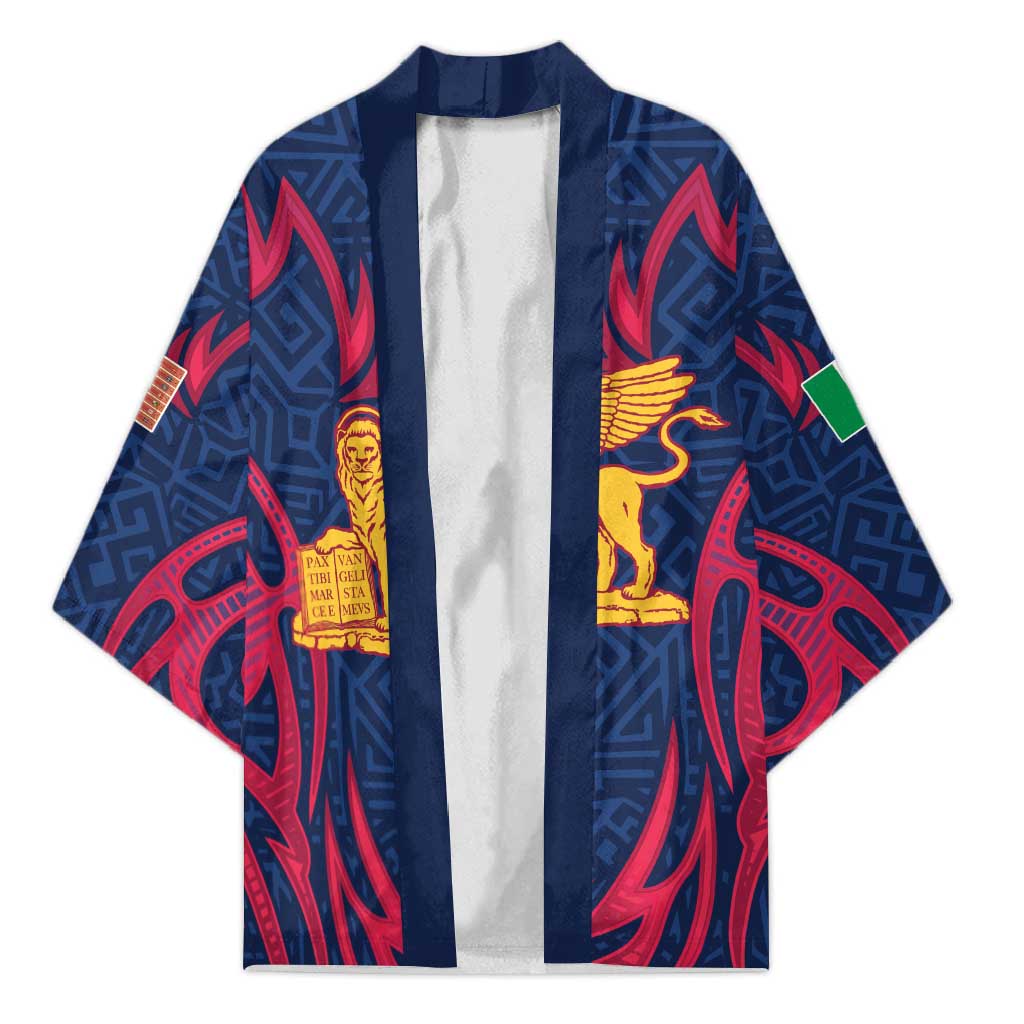 Italy Veneto Kimono Emblem With Flag Style LT19