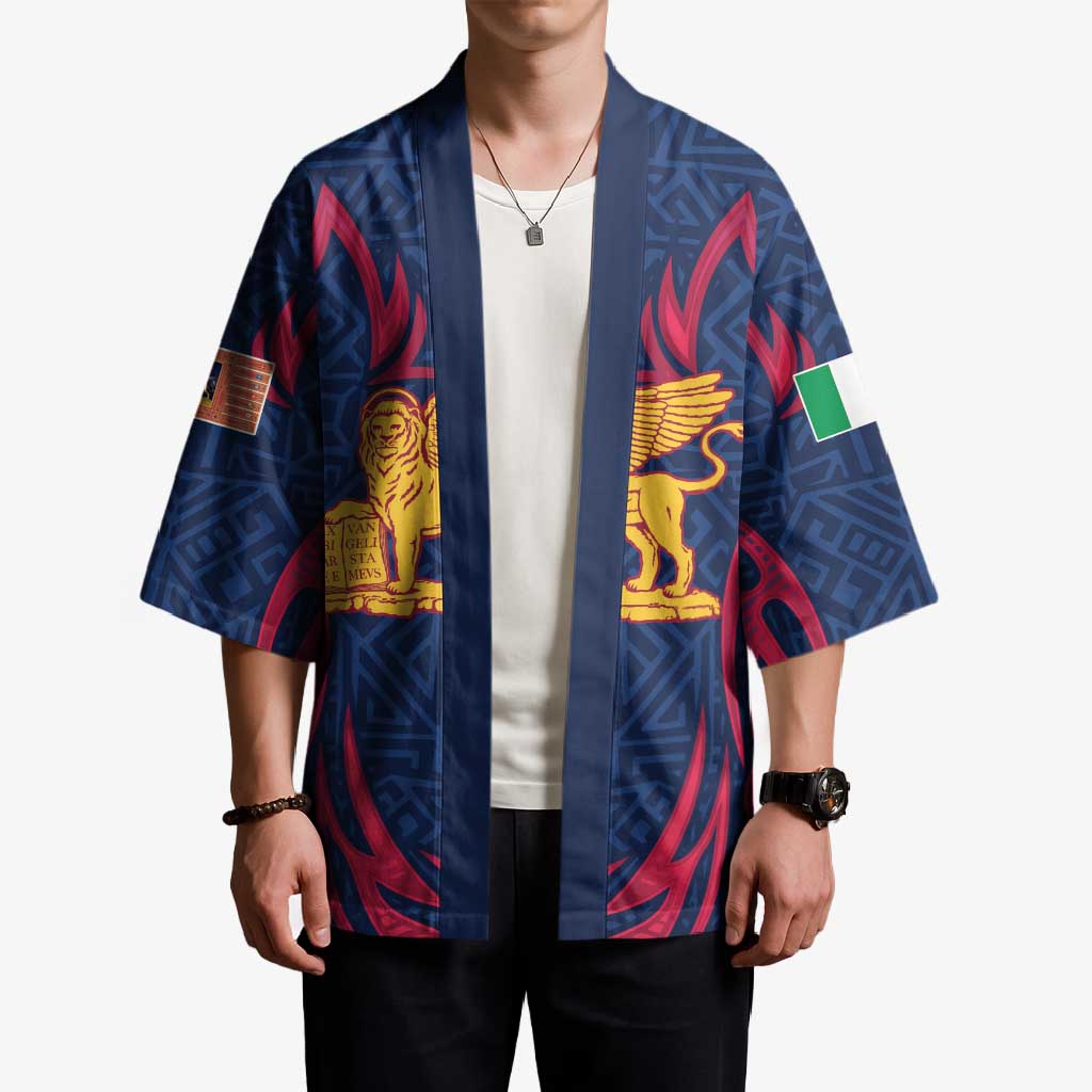 Italy Veneto Kimono Emblem With Flag Style LT19