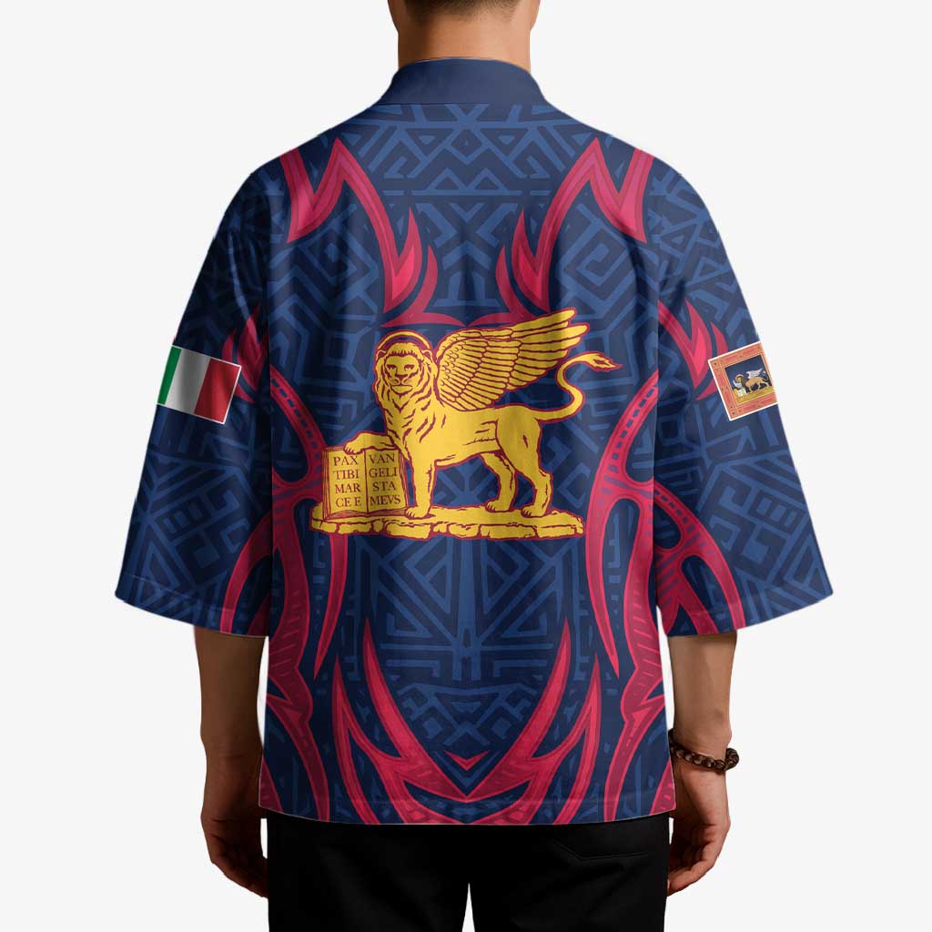Italy Veneto Kimono Emblem With Flag Style LT19